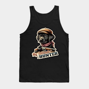 Hunter Labrador Retriever Tank Top